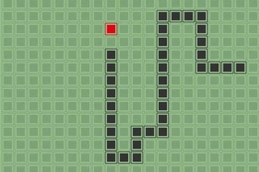 <u>Snake</u> <br> Learned C and memory techniques to build a version of the classic snake game.